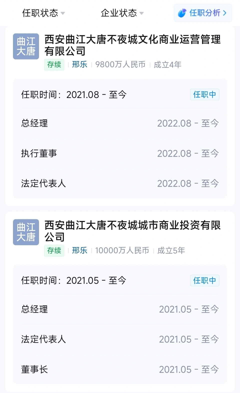 西安大唐不夜城总经理助理邢乐被查：文旅产业的权力监督与转型
undefined